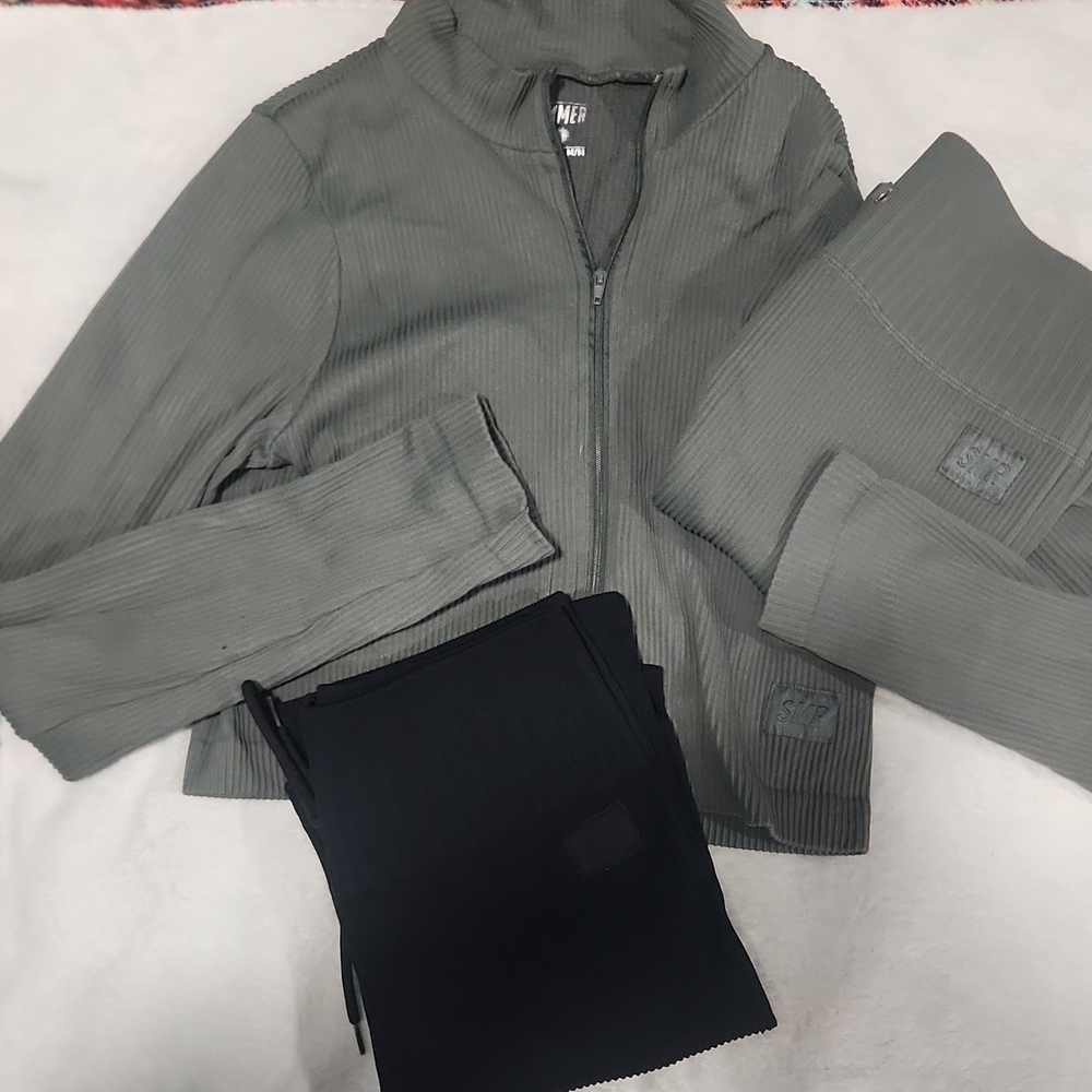 Women's Gray Jacket by Aime Leon Dore